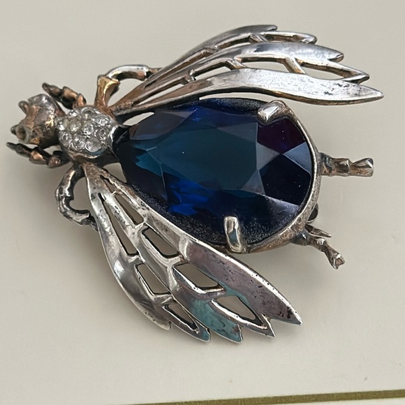 Reja Sterling Jewelry - Reja Sterling Bug Brooch - 1 3/4” x 1 3/4” 1940’s